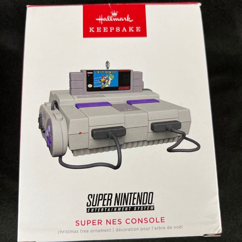 Hallmark Keepsake Super Nintendo Ornament with Magic Light & Sound
